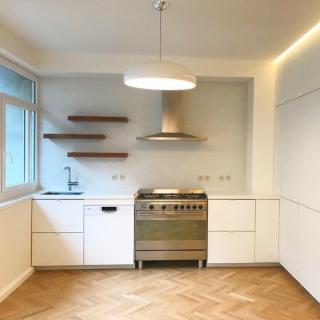 Rénovation chic et contemporaine d'un appartement de 90m2  à Paris 15ème