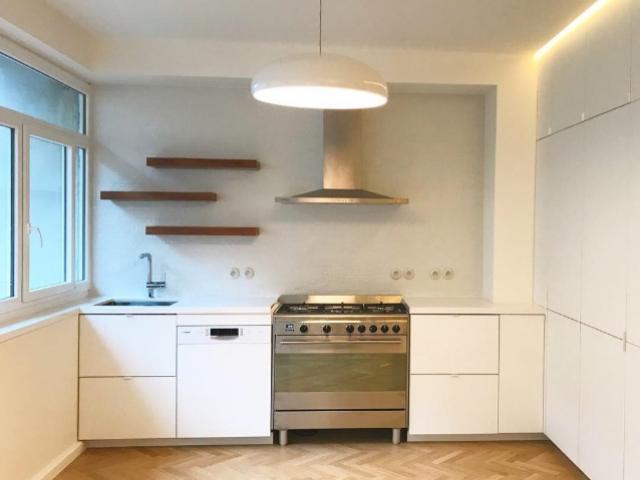 Rénovation chic et contemporaine d'un appartement de 90m2  à Paris 15ème